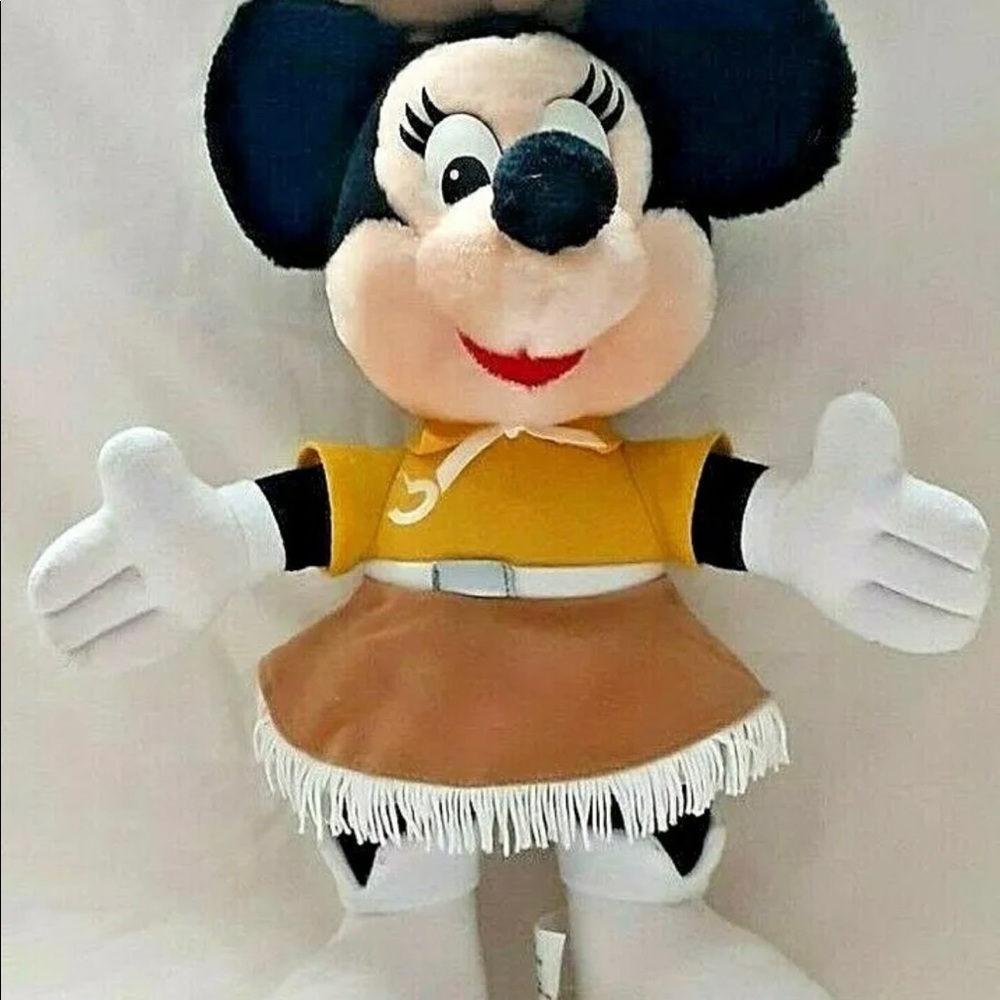 Rare Vintage Disneyland Walt Disney World Cowgirl Minnie Mouse